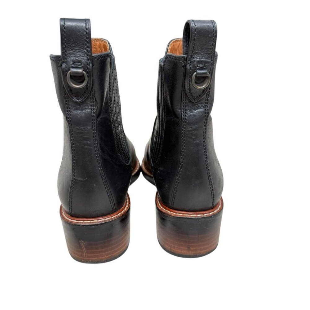 COACH Bowery Leather Pointed Toe Chelsea Booties Women's size 6 / 36.5 - Picture 4 of 13